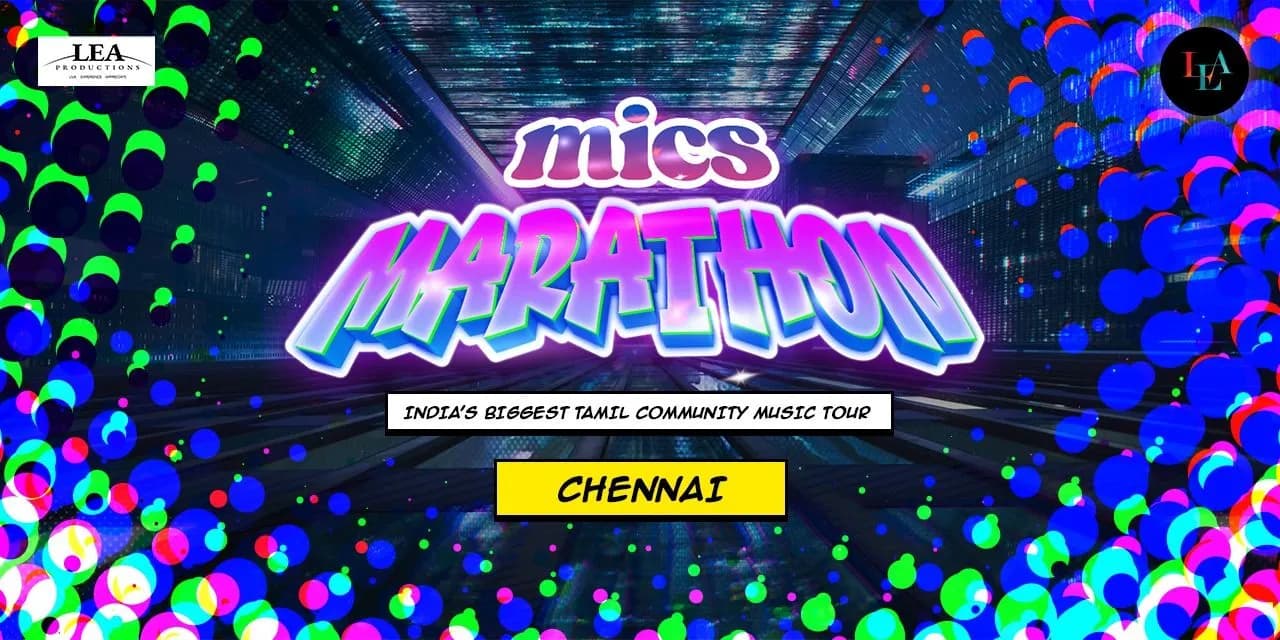 MICS MUSIC MARATHON - 4 SHOWS 11 LEGENDS (CHENNAI) — photo 1